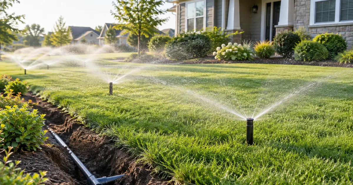 Sprinkler System Installation Cost in 2026